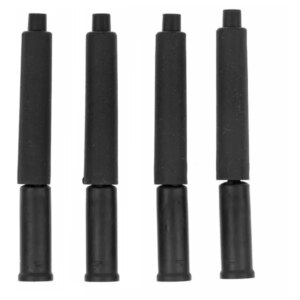 Afgedichte kabeleindhoedje PVC met rubber voor